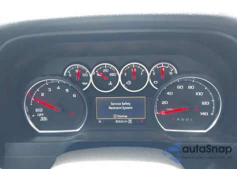 2020 Chevrolet Silverado 1500 4Wd Short Bed Lt Trail Boss z USA, uszkodzony, nr VIN 3GCPYFED7LG413099